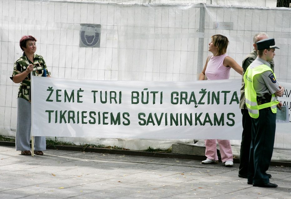 S. Gentvilas – žemės grąžinimas Vilniuje bus baigtas 2024-ųjų pavasarį  