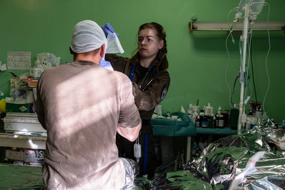 Lietuva iš rezervų Ukrainos ligoninei siunčia vaistų, kitų priemonių už 380 tūkst. eurų