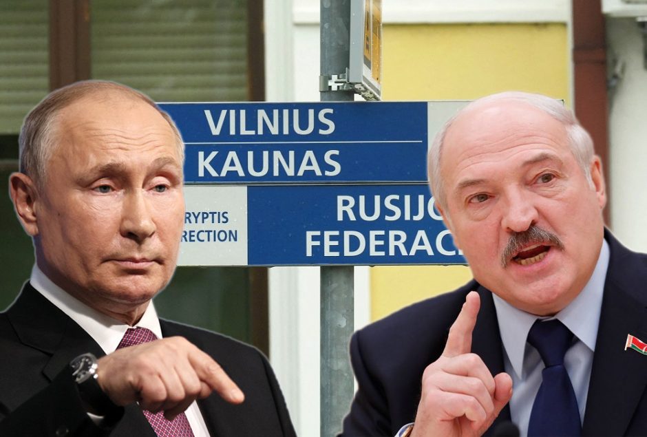 Kaliningrado gubernatorius siūlo nubausti Lietuvą, V. Putinas su A. Lukašenka aptarė bendrą atsaką