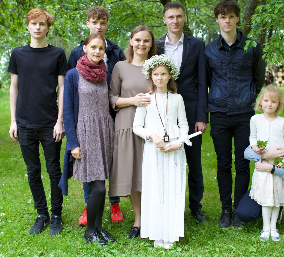 Penkių vaikų mama L. Balčiūnienė: svarbiausia šeimoje yra kalbėjimasis
