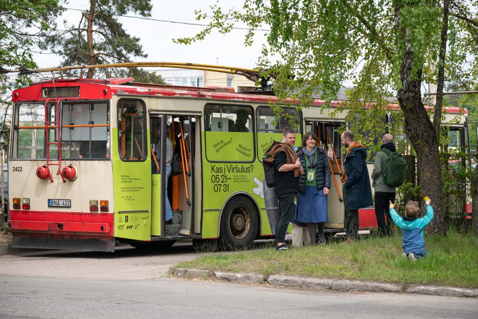 Paroda troleibuse ir daugiabutyje: Vilniaus muziejus kviečia pažinti „Viršulus”