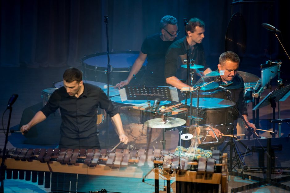 Mušamųjų grupė „Giunter Percussion“ surengs koncertą Nacionalinėje filharmonijoje