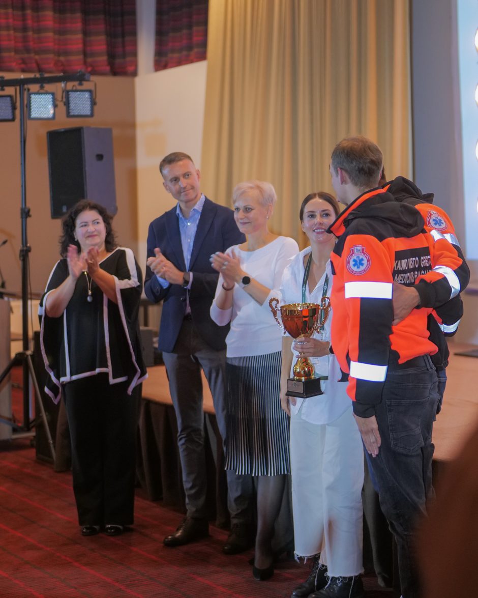 Po įnirtingos kovos paaiškėjo geriausia greitosios medicinos pagalbos komanda