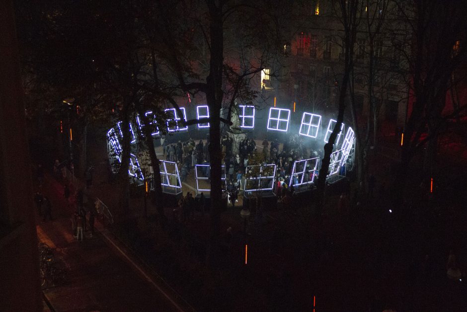 Vilniaus šviesų festivalis: technologijos – vienas iš būdų suprasti šiuolaikinį pasaulį