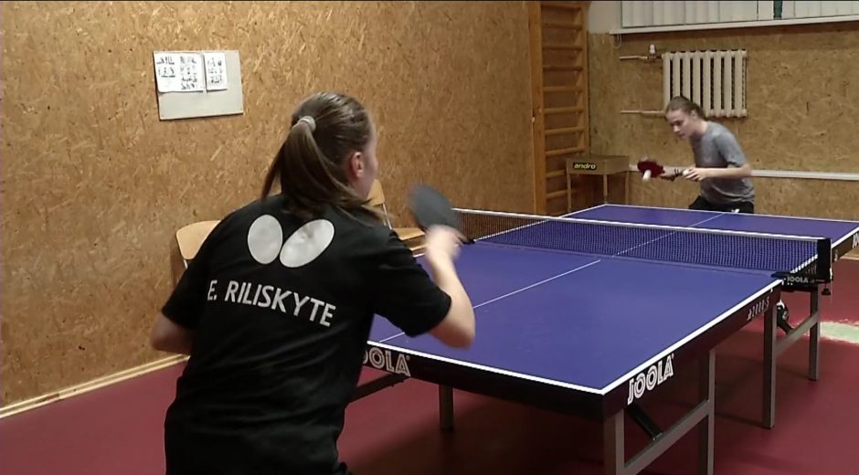 Seserys Riliškytės – augančios stalo teniso žvaigždės: siekia patekti į olimpiadą