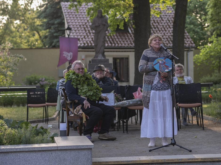 Kaune vainikuotas „Poezijos pavasario“ laureatas