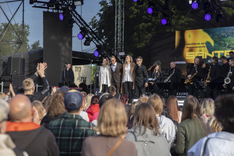 Kaunas Santakoje vis dar švenčia 615-ąjį gimtadienį