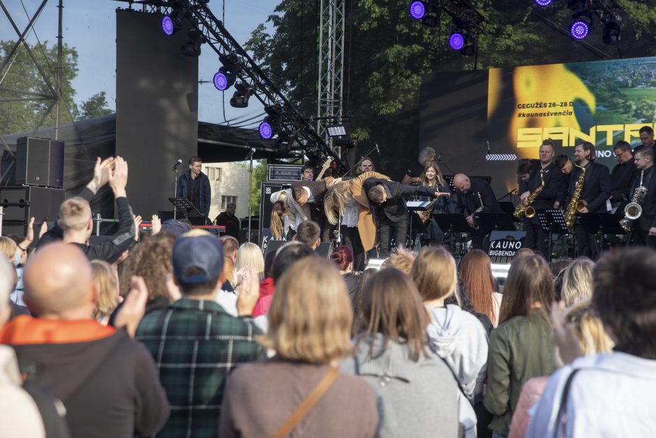 Kaunas Santakoje vis dar švenčia 615-ąjį gimtadienį