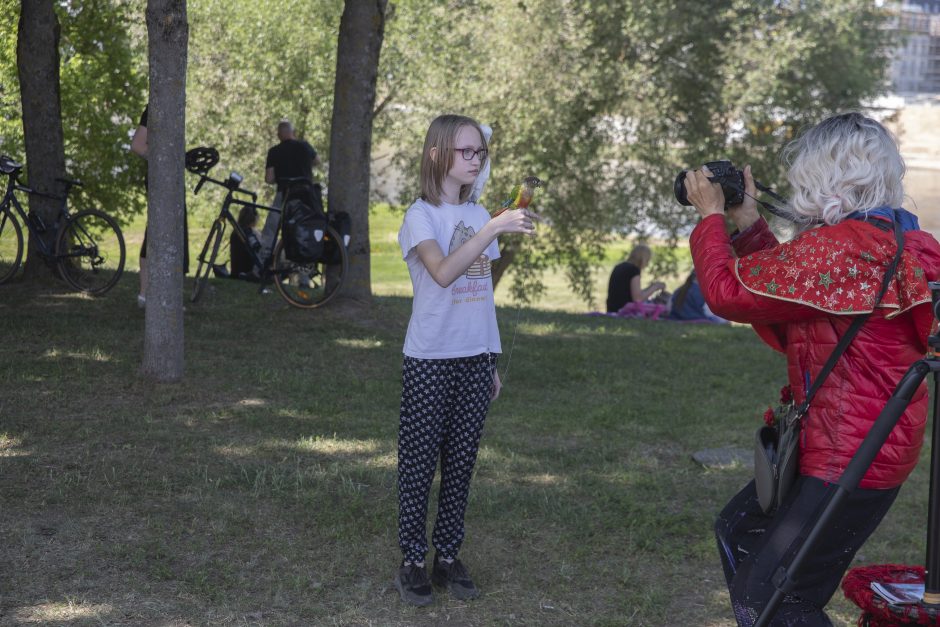 Kauno gimtadienio svečiai sekmadienį mėgavosi švente didžiųjų Lietuvos upių santakoje