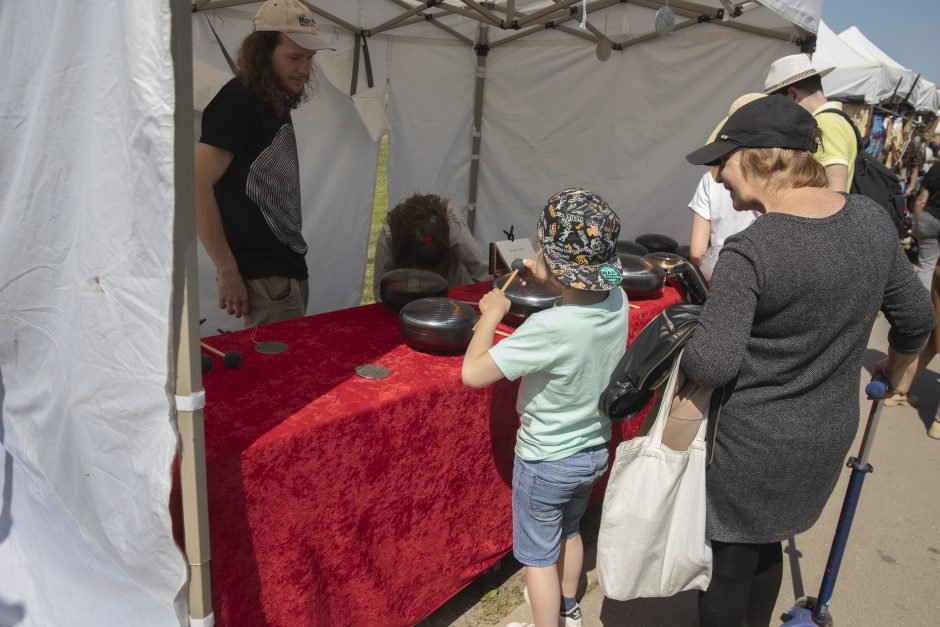 Kauno gimtadienio svečiai sekmadienį mėgavosi švente didžiųjų Lietuvos upių santakoje