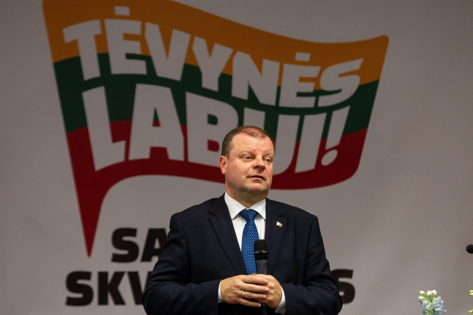 Užregistruota nauja partija užminė mįslę: S. Skvernelis ruošiasi rinkimams?