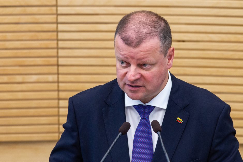 S. Skvernelis sureagavo: vaikus ir neįgaliuosius turi apginti valstybė