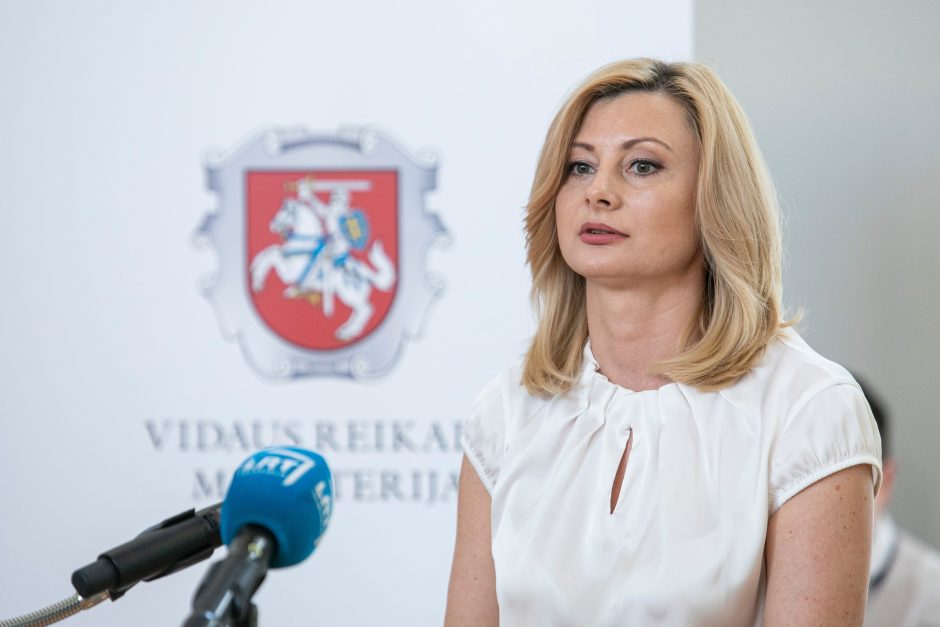 Ministrė apžiūrės gyvenimo sąlygas Užsieniečių registracijos centre