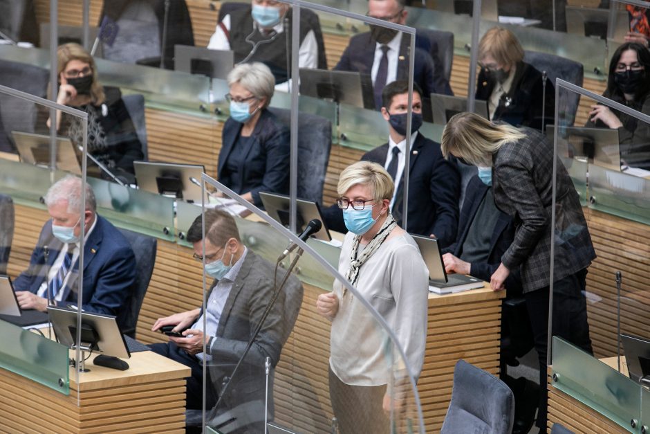 Dabartinio Seimo nariai aktyviau deklaruoja susitikimus su lobistais nei buvusio