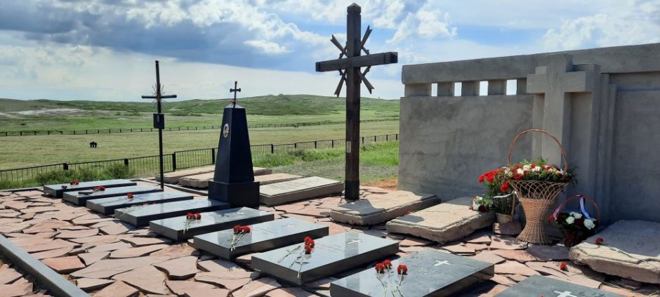 Memorialiniame komplekse Kazachstane – paminklas politiniams kaliniams lietuviams