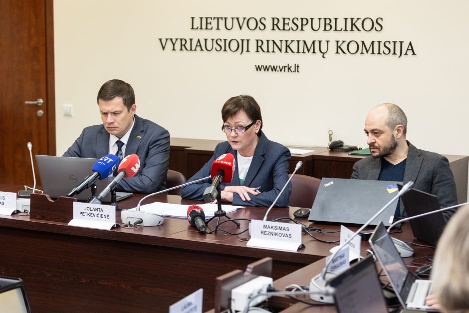 Teismui leidus D. Štraupaitei kandidatuoti į meres, VRK šaukia skubų posėdį