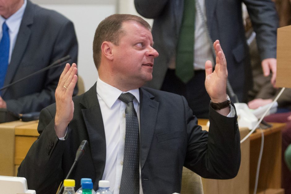 S. Skvernelis apie R. Pakso vizitą į Maskvą: tai yra be komentarų