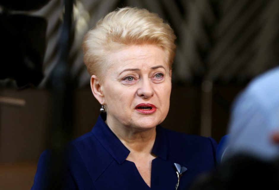 Valstiečių ir konservatorių nesutaiko net D. Grybauskaitė