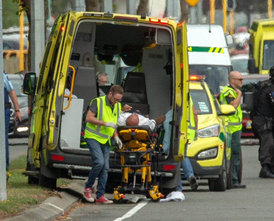 Naujojoje Zelandijoje – kruvina ataka mečetėse: žuvo mažiausiai 49 žmonės