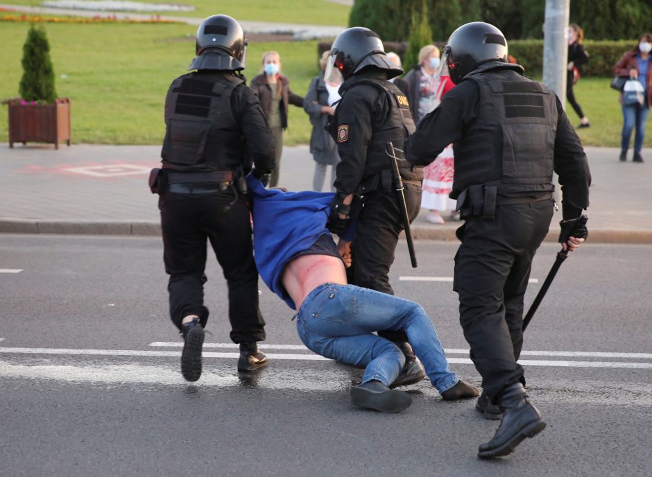 Prezidentūra: Baltijos šalys išplės sankcijas Baltarusijos režimo pareigūnams