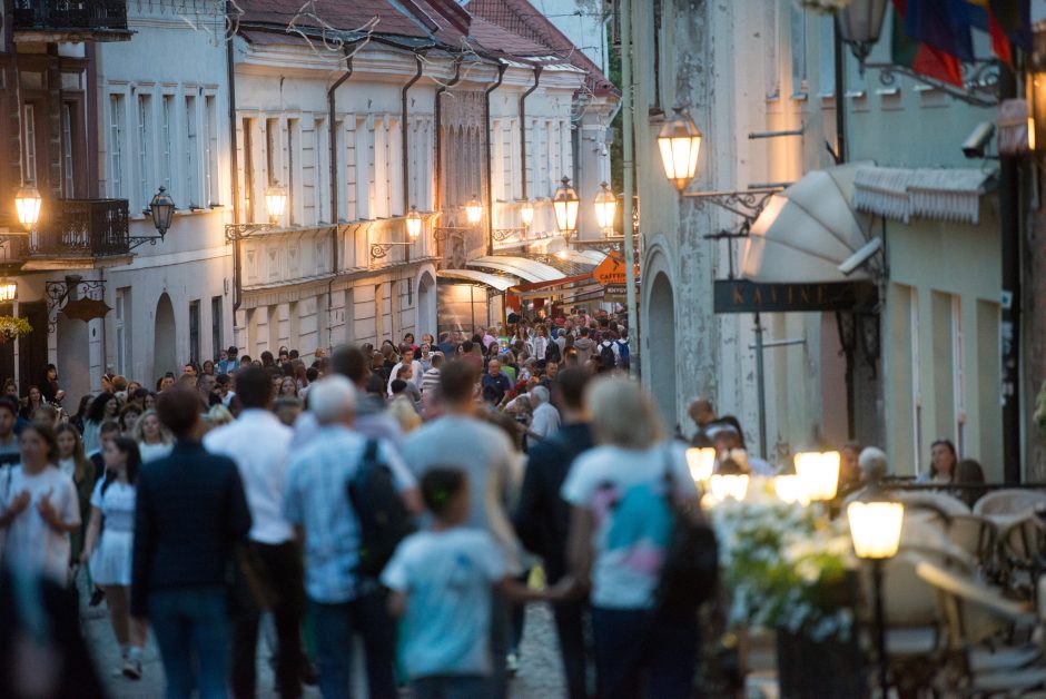 Turistų Vilniuje gausėja dvigubai sparčiau nei pernai
