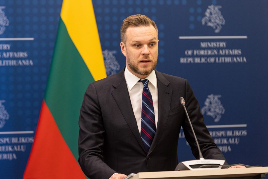 G. Landsbergis Vilniuje sutiks su Estijos bei Lichtenšteino kolegomis