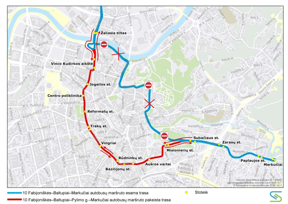 Naujųjų metų naktį viešasis transportas vilniečius veš nemokamai