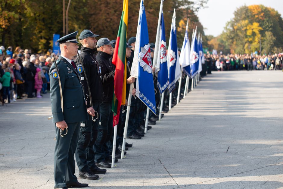 Kaune – didžiulė policijos šventė: pasitiko pramogų gausa