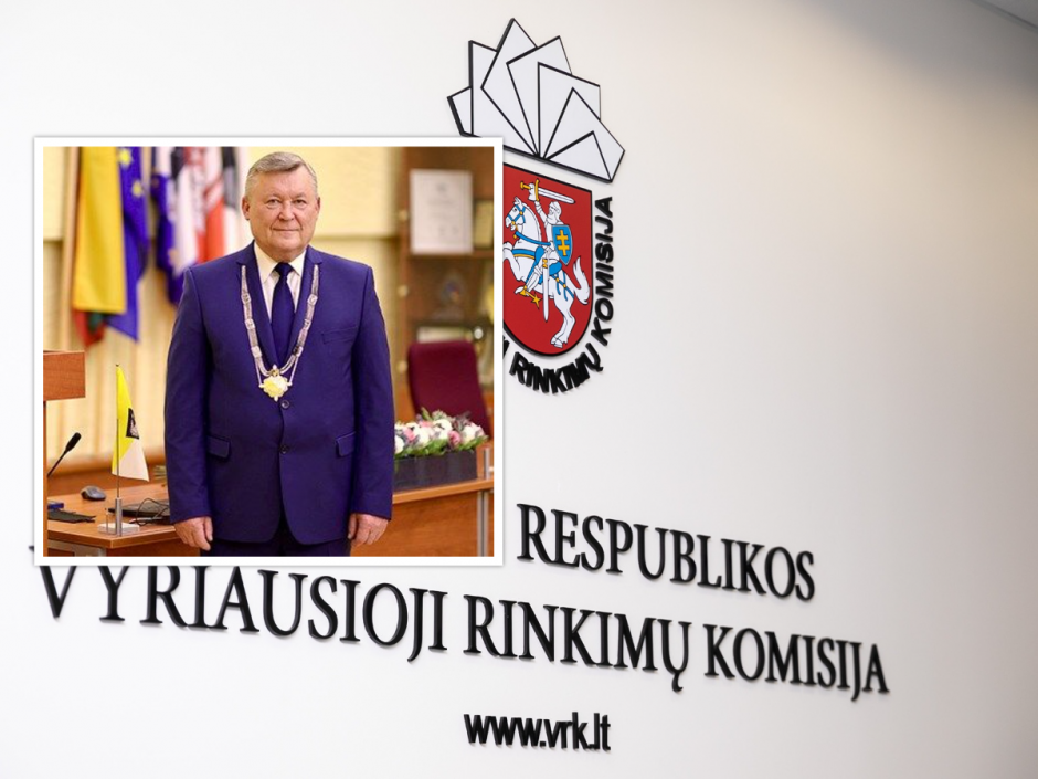 VRK: Radviliškio meras V. Simelis pažeidė įstatymą, bet mandatą išsaugos