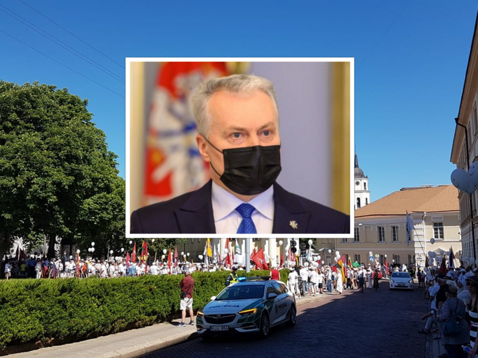 Politologas apie G. Nausėdos patarėjo kalbą protestuotojams: praleista proga nubrėžti ribą