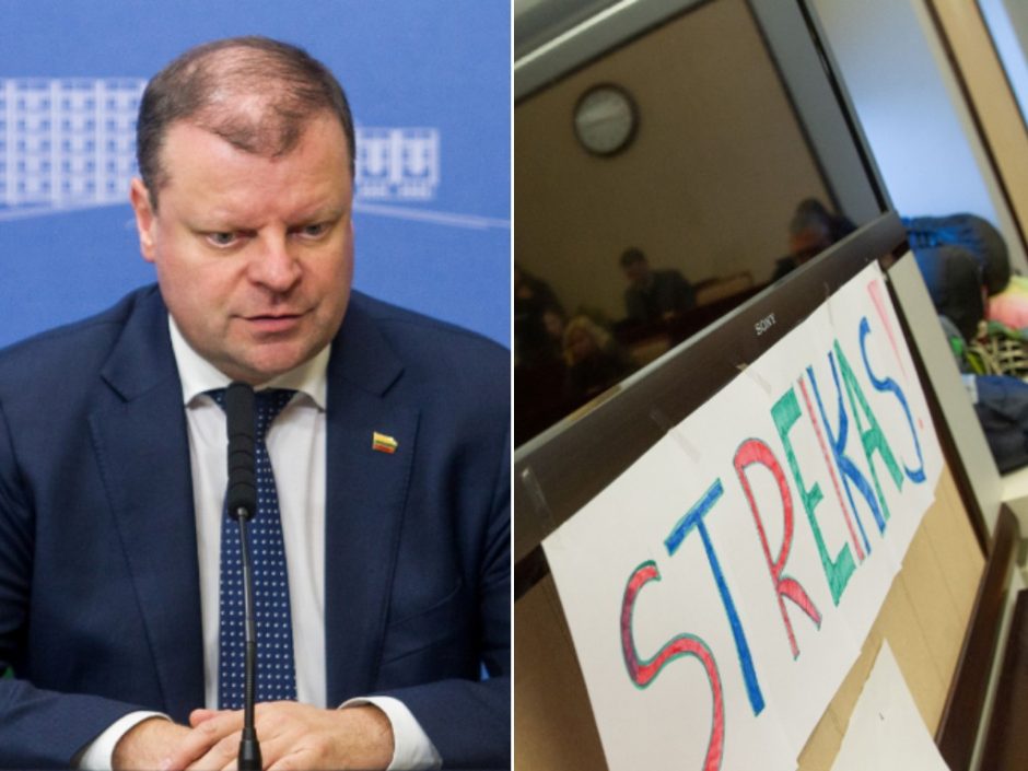 S. Skvernelis: už streiko laikotarpį mokytojams nebus apmokėta