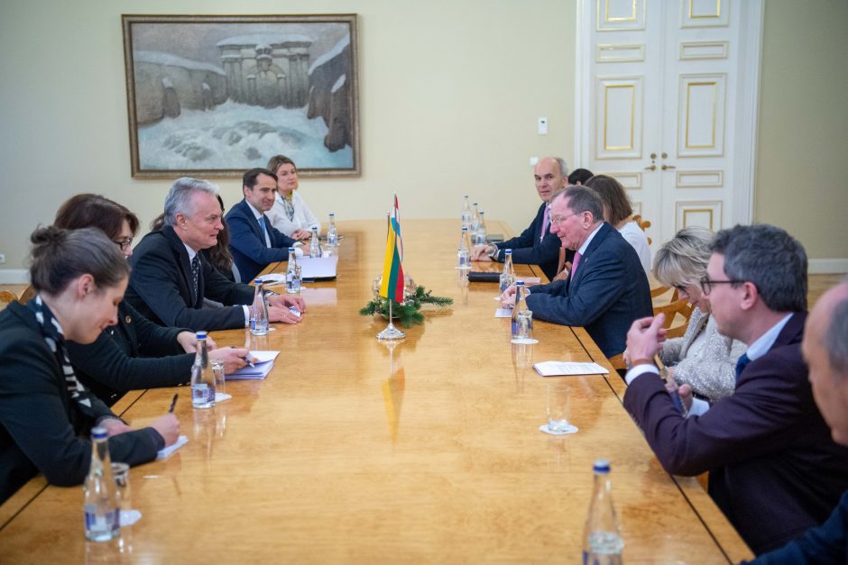 Prezidentas susitiko su Liuksemburgo Deputatų Rūmų pirmininku