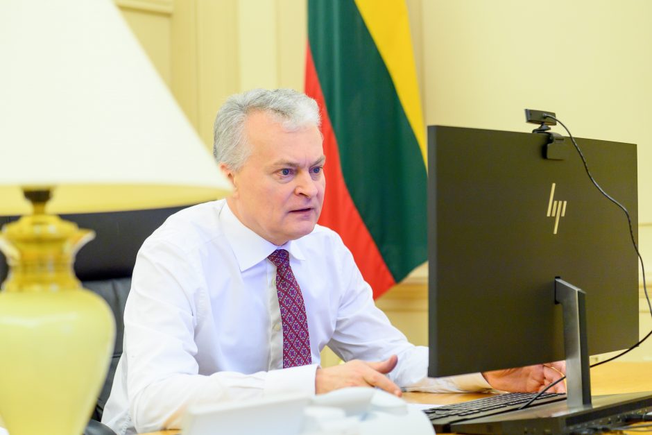 Prezidentas su Vilniaus meru aptarė pasirengimą masiniam vakcinavimui