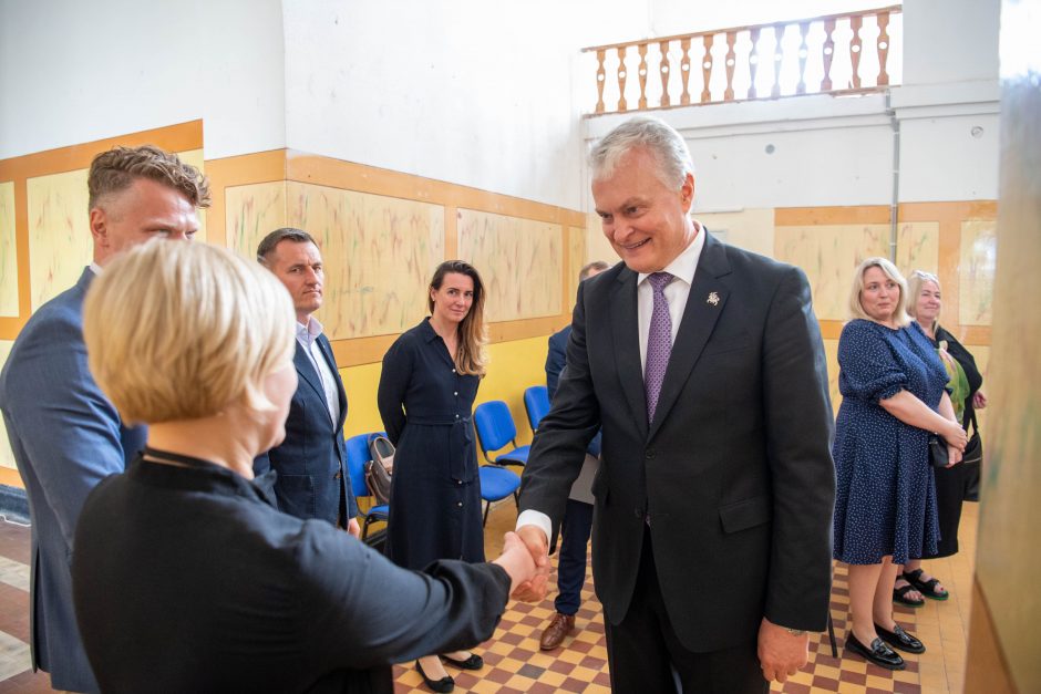 Prezidento darbo diena Rokiškyje