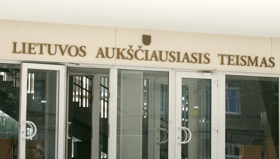 Aukščiausiasis Teismas paliko galioti nuosprendį neįgaliųjų įdarbinimo byloje