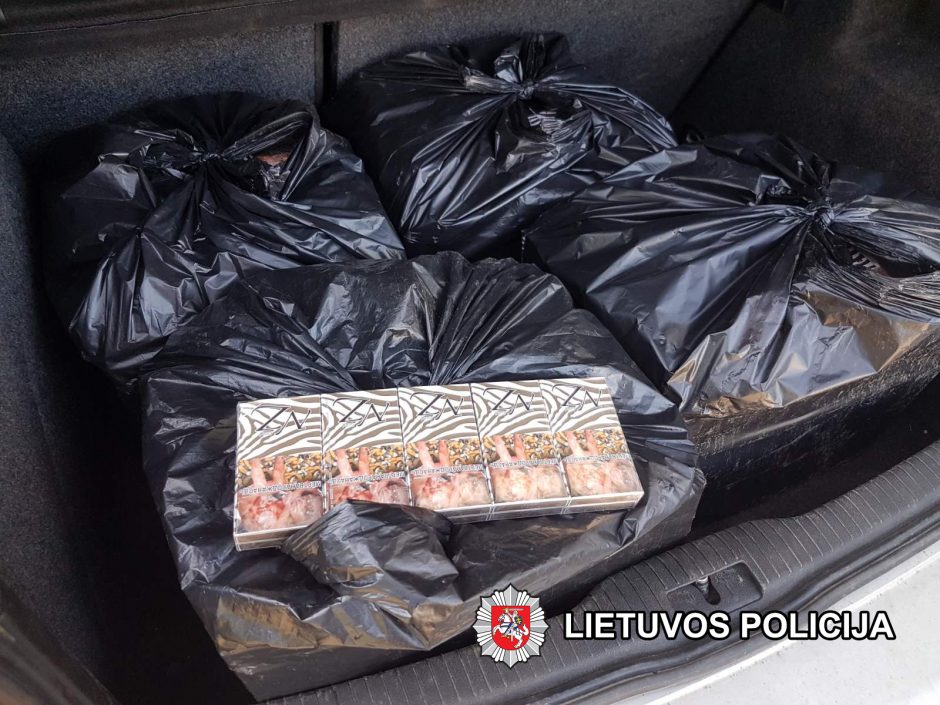 Pas Šalčininkų gyventoją rasta kontrabandos už 22 tūkst. eurų