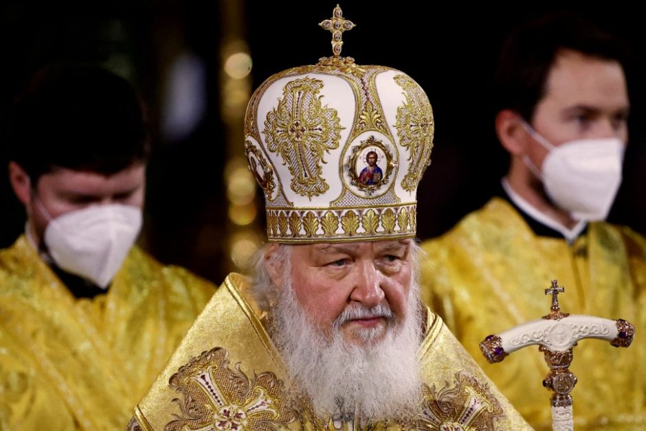 Maskvos patriarchas Kirilas ragina rusus „susivienyti prieš priešus“