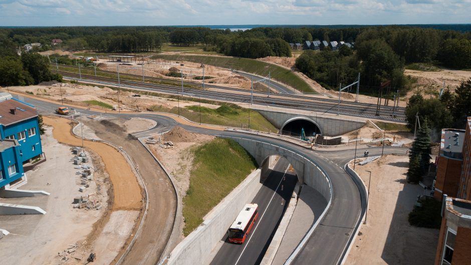 Kaune atidaromas Palemono ir Marių gatvių transporto mazgas