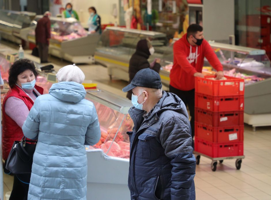 Daugiau kaip 7 tūkst. turgavietės prekiautojų skirta apie 2,2 mln. eurų kompensacijų