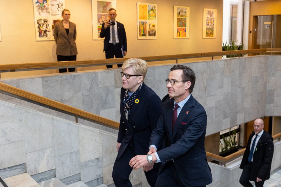 Švedijos premjero vizitas Lietuvoje