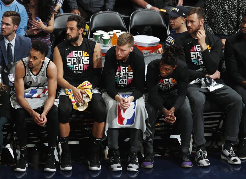 „Spurs“ su D. Motiejūnu nepateko į Vakarų konferencijos pusfinalį