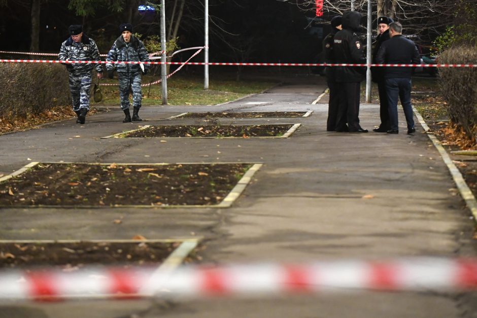 Šiurpi žmogžudystė Maskvoje: nušautas aukštas policijos pareigūnas ir jo brolis