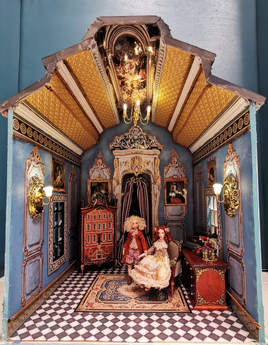 Lietuvės kuriamų interjero lėlių panoro ir Balio princesė