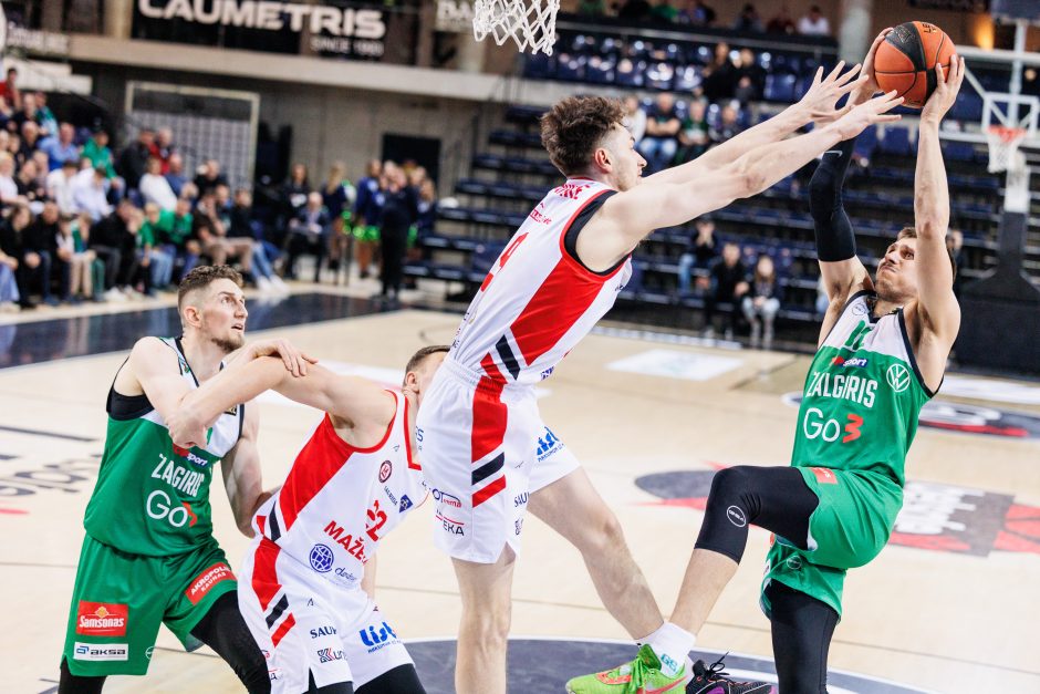 „Žalgiris“ – pirmasis tiesiu keliu į LKL pusfinalį