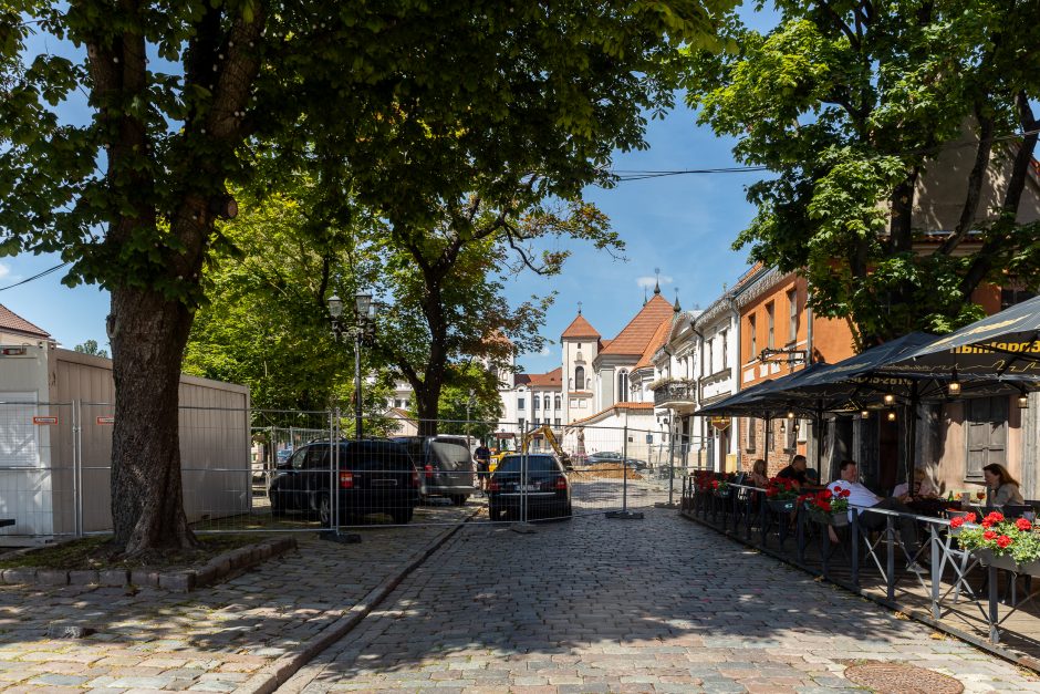 Rotušės aikštėje pluša archeologai: ko ieško?