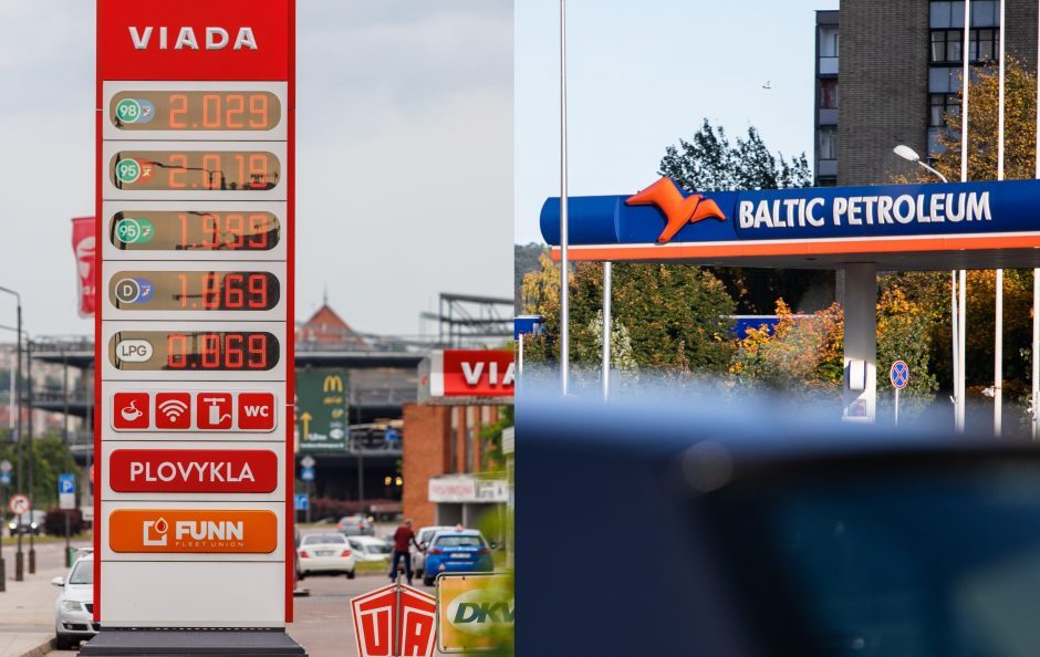 Sprendimas: degalinių tinklai „Viada“ ir „Baltic Petroleum“ grėsmės nekelia