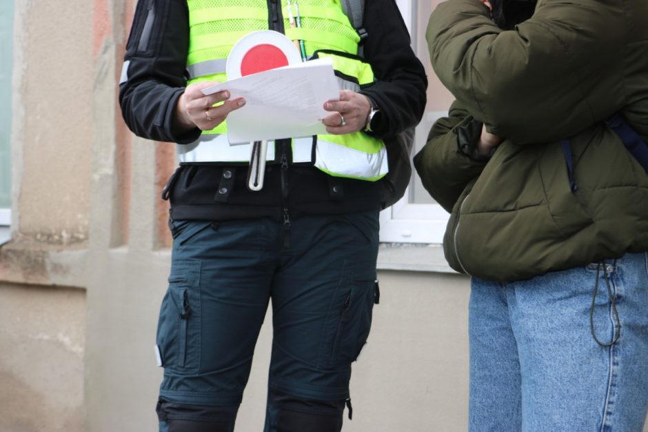 Surengtas reidas paspirtukininkams: įvardijo dažniausius pažeidimus