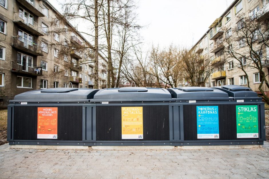 Davikliai konteineriuose: „Kauno švara“ atliekų tvarkymui pasitelkia išmaniuosius sprendimus