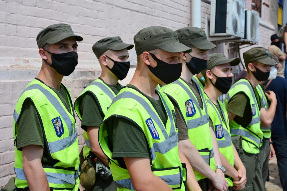 Kijeve  areštuotas bombą susprogdinti grasinęs „teroristas“