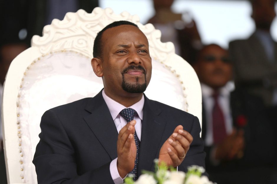 Etiopijos premjero biuras: „valstybė didžiuojasi“ gauta Nobelio premija